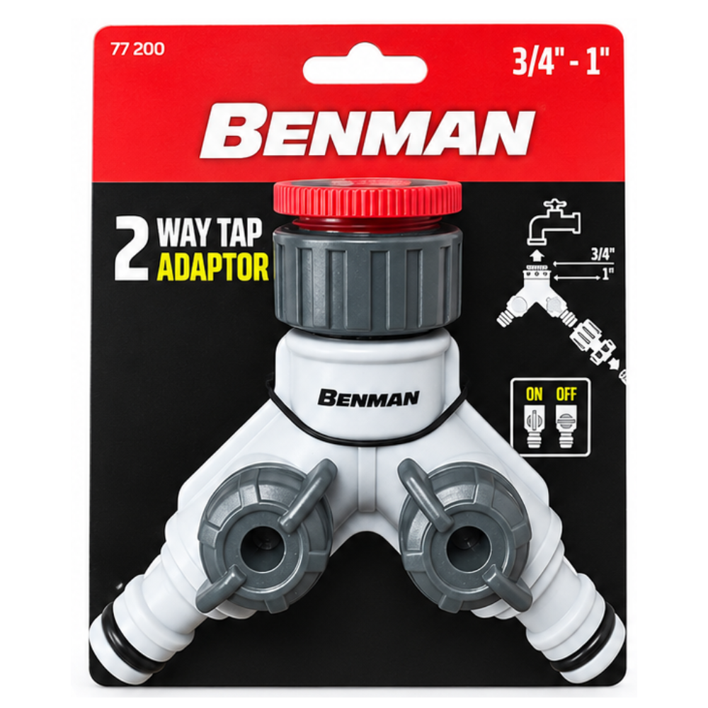 BENMAN Συστολή με 2πλή έξοδο 45 μοιρών 3/4'' - 1'' (77200)